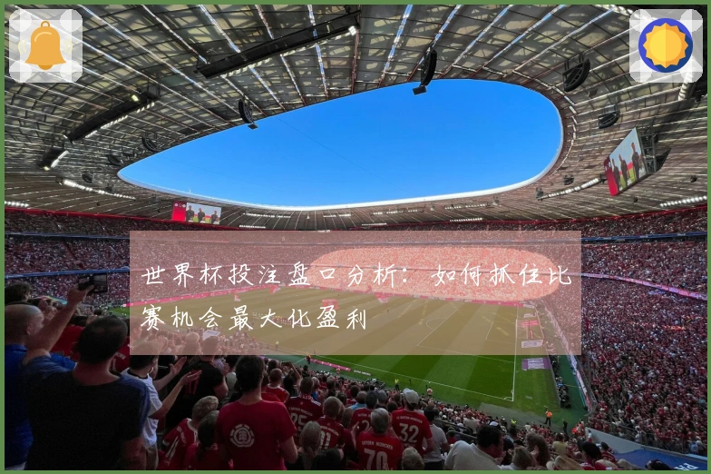世界杯投注盘口分析：如何抓住比赛机会最大化盈利